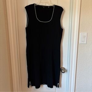 BCBGMaxAzria Black Dress with Gray Accents